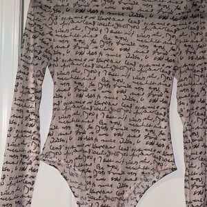 NWT FASHION NOVA  2 Piece Mesh Legging Outfit